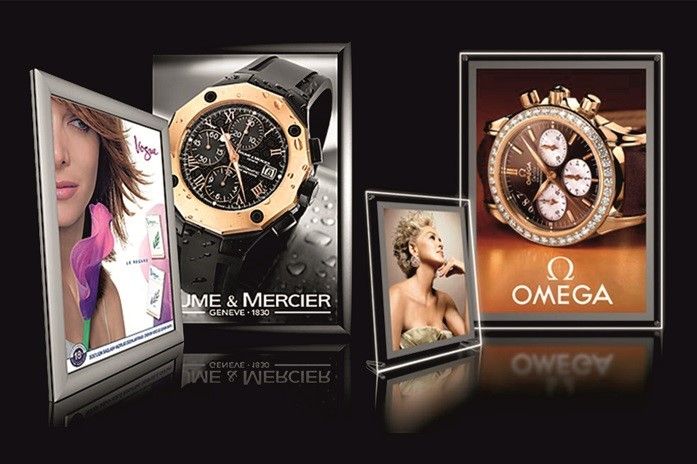 Тонкие световые панели для рекламы