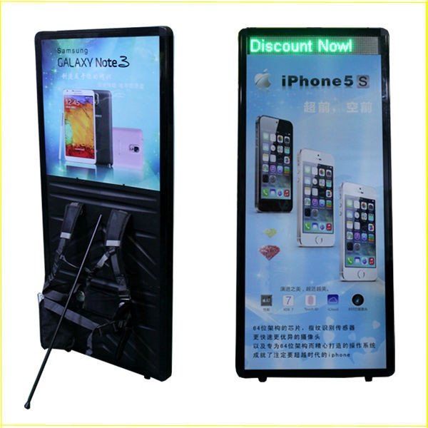 Мобильный световой лайтбокс рюкзак китайских коллег.