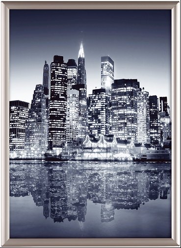 Алюминиевая рамка для постера