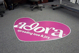 Наклейка на пол "Adora"