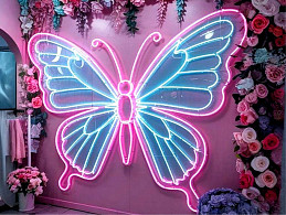 неоновая вывеска