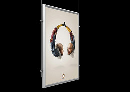 Односторонняя подвесная светодиодная led панель BEGRIFF Frame