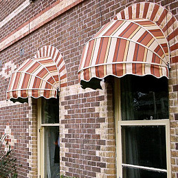 Корзинные полукруглые маркизы