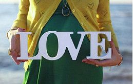 Буквы из пенопласта для свадьбы love любовь