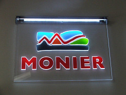 Акрилайт - интерьерный. Вывеска для компании.