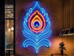 неоновая вывеска