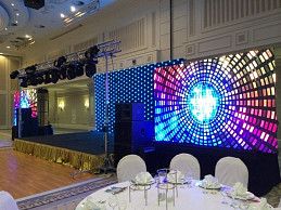 Видео вывеска для банкетного зала