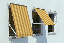 Кассетная витринная маркиза