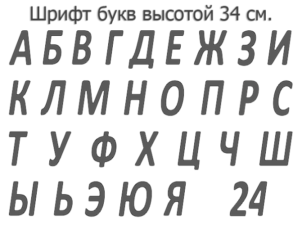 Светодиодная вывеска своими руками (30 см. высота)